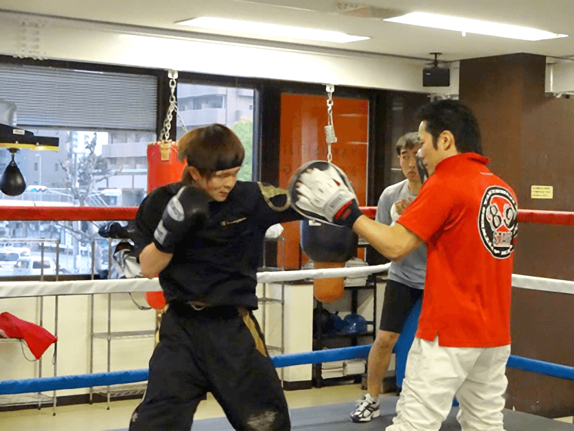 ボクシングの練習・レッスン